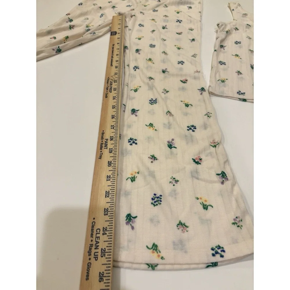 Old‎ Navy girls XL 12-14 Tank Pajama set With Pants Floral Lightweight